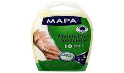 Mapa Gants Fins Douceur Satinée Taille L : La Boite De 10