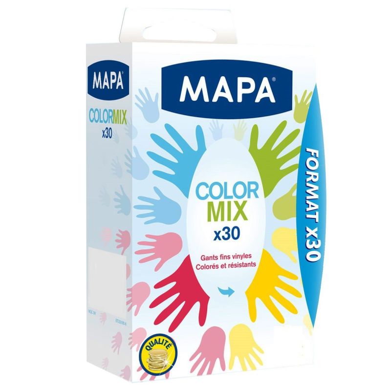 Mapa Gants Fins Color X30 M