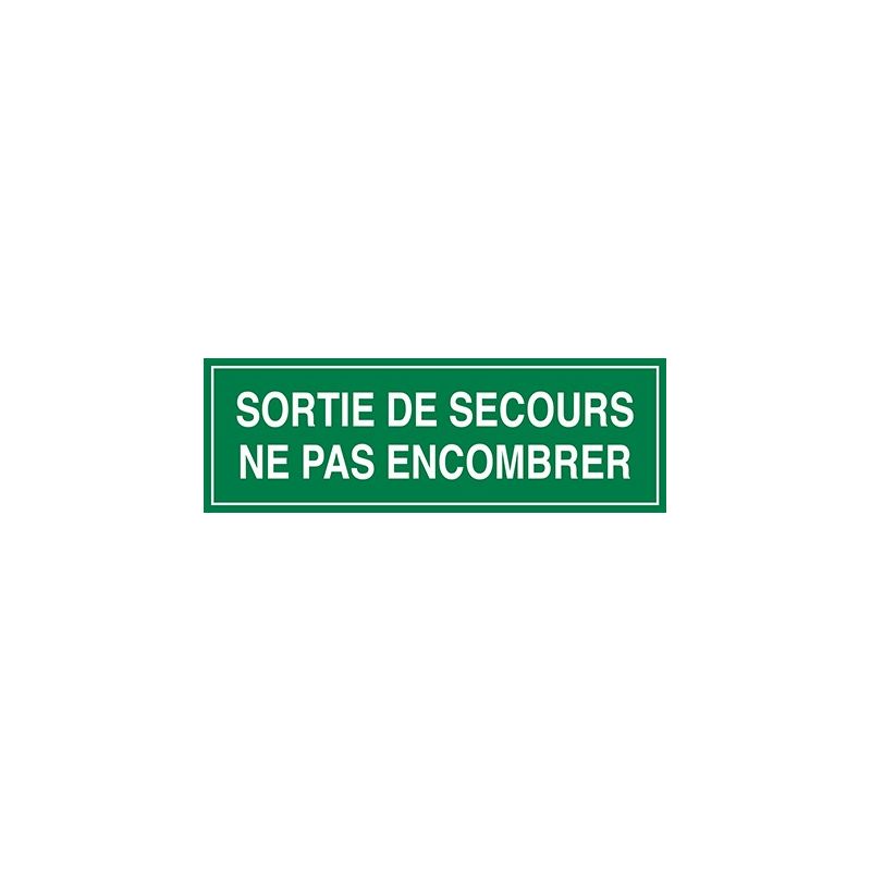 Nora 2 Adhesifs Sortie Secours Npe