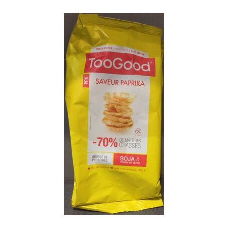Toogood To Good Snack Soja & Pdt Saveur Paprika 85G
