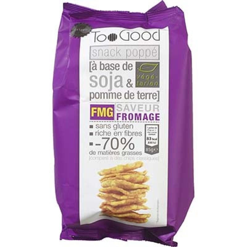 Toogood To Good Snack Soja Et Pdt Saveur Fromage 85G