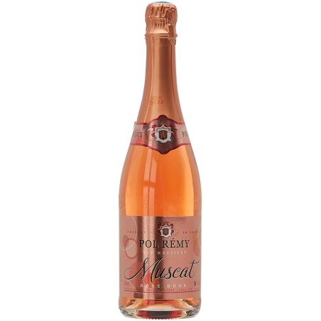 Pol Remy Rémy Vin Mousseux Muscat Rosé 75 Cl