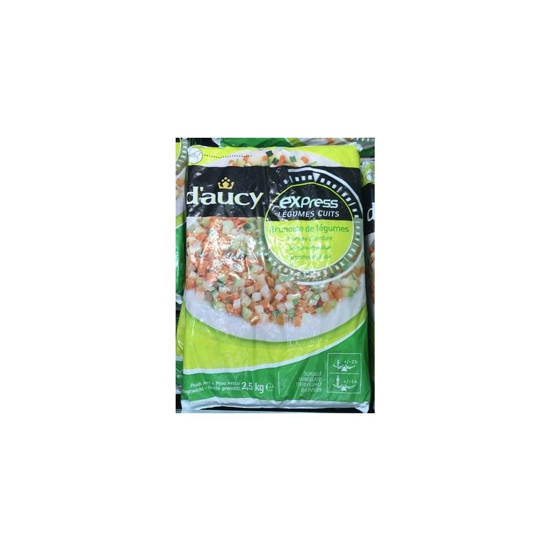 D'Aucy 2,5Kg Brunoise Legumes Daucy