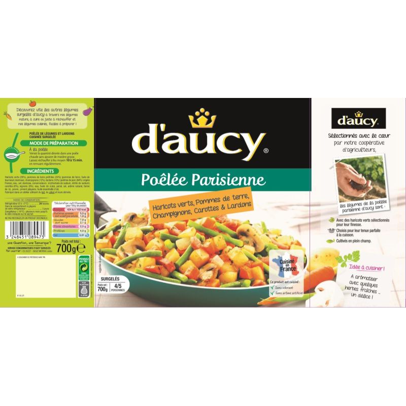 D'Aucy Daucy Poelee Parisienne 700G