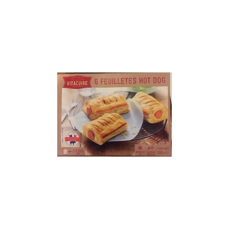 Vitacuire Vita Feuillete Hotdog X6 390G