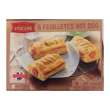 Vitacuire Vita Feuillete Hotdog X6 390G