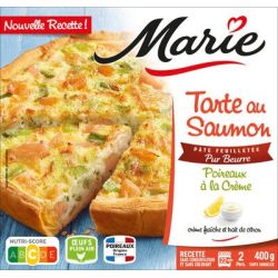 Marie Tarte Saumon Et Poix400G