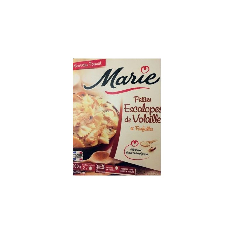 Marie 600G Ptes Escalopes Volaille