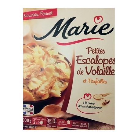 Marie 600G Ptes Escalopes Volaille