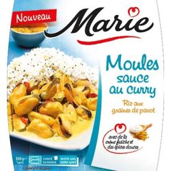 Marie 300G Moules Curry/Riz Pavot Ma