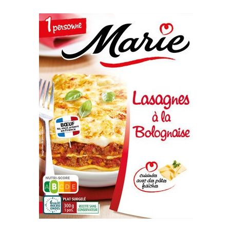 Marie Lasagne Bolognaise 300G