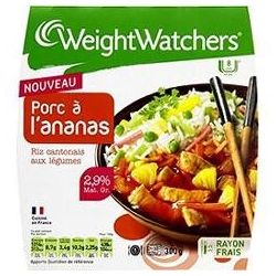 Weight Watchers W.W Porc Ananas Riz Canto 300G