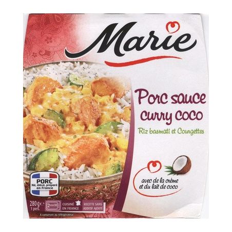 Marie Porc Curry Coco 280G