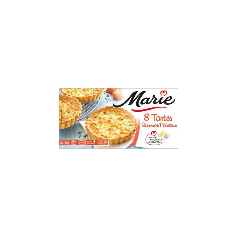 Marie Tarte Saumon X8 800G