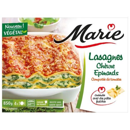 Marie Lasagne Chevre Epin.850G
