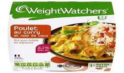 Weight Watchers 299 G Poulet Curry Coco