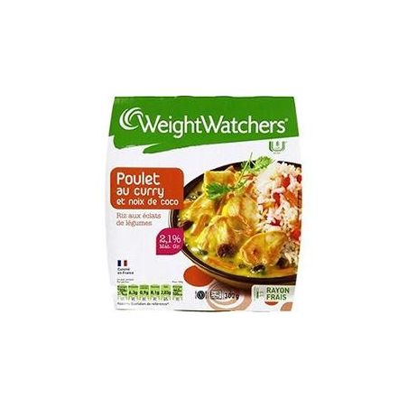 Weight Watchers 299 G Poulet Curry Coco