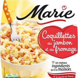 Marie Coquillettes Jambon/Fromage 280G