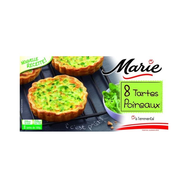 Marie Tarte Poireaux 8X100G