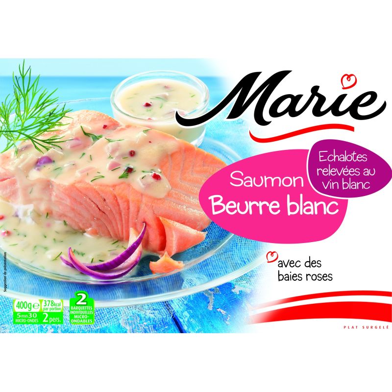 Marie 400G Saumon Beurre Blc