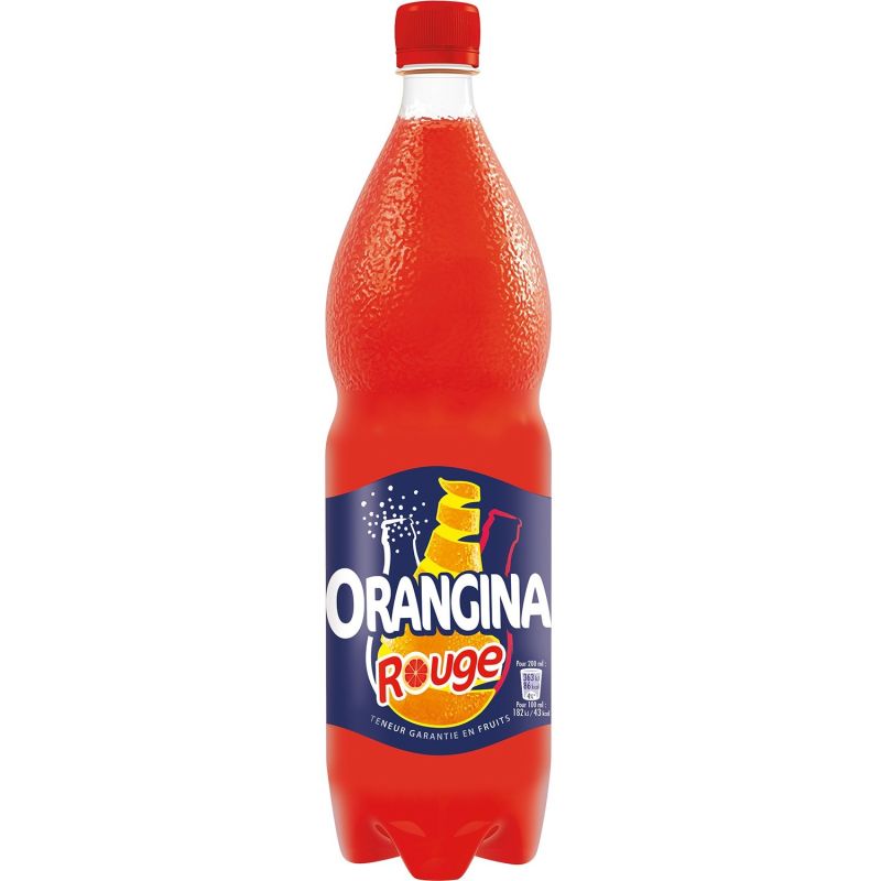 Orangina Soda Orange Sanguine : La Bouteille D'1,5L