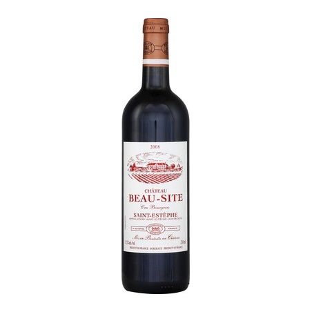 Château Beau-Site Chateau Beau Site Vin Rouge Cru Bourgeois Saint Estèphe 2013 : La Bouteille De 75Cl