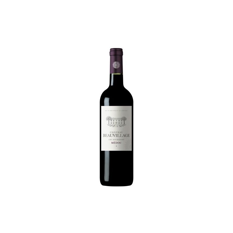 Château Beauvillage Vin Rouge Cru Bourgeois En Médoc : La Bouteille De 75Cl