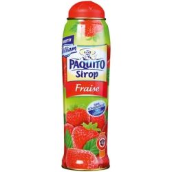 Paquito Sirop Fraise Bi 75Cl