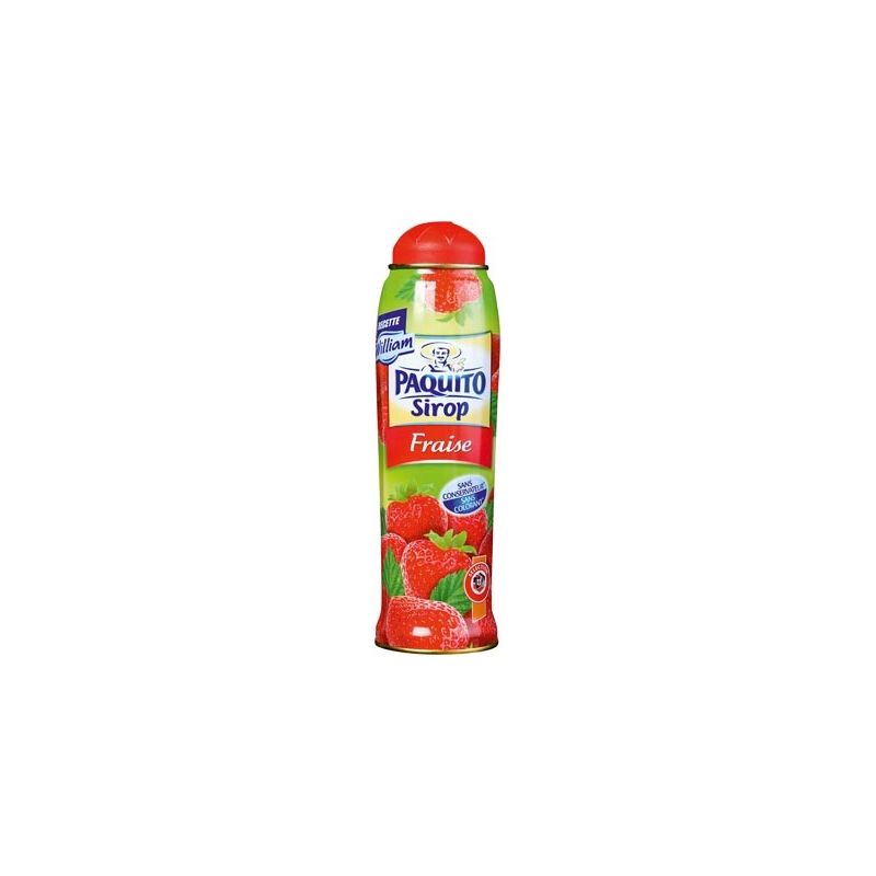 Paquito Sirop Fraise Bi 75Cl