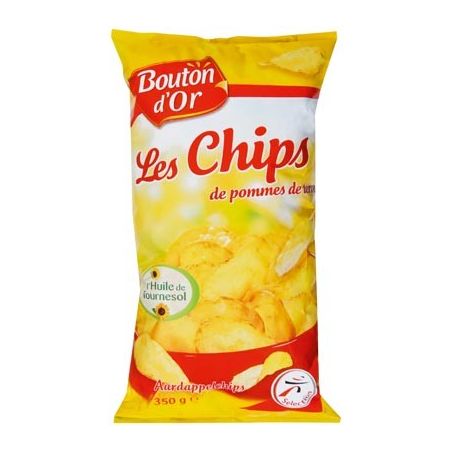 Bouton Or D Chips Sachet 350G