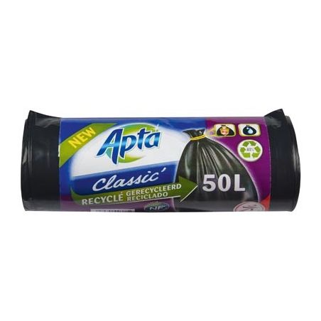 Apta 10 Sacs Poubelle Classic 50L