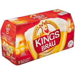 Kingsbrau Biere Btl 10X25Cl