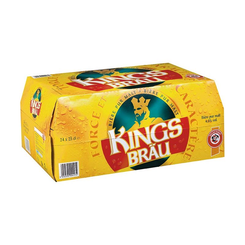 Kingsbrau Biere Btl 24X25Cl