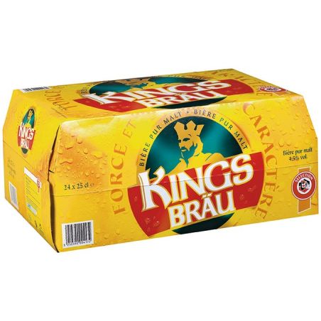 Kingsbrau Biere Btl 24X25Cl