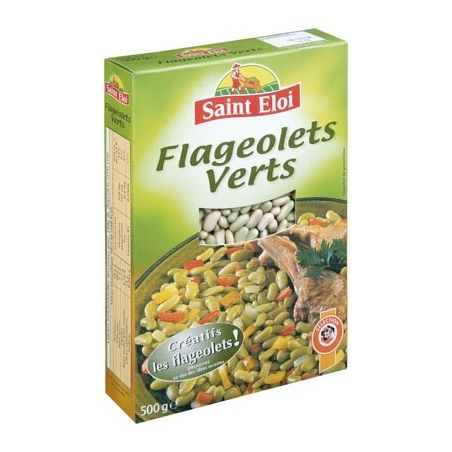 St Eloi Flageolets Verts 500G