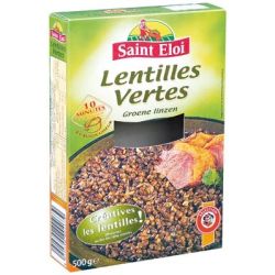 St Eloi Lentilles Vertes 500G