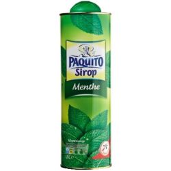 Paquito Sirop Menthe Vt Bt 1L5