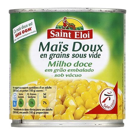 St Eloi Saint Éloi Maïs Doux En Grains Sous Vide 1/2 - 285G