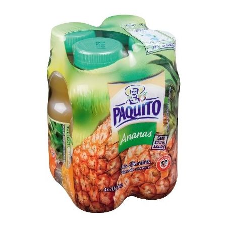 Paquito Abc Ananas Pet 4X20Cl