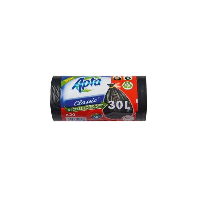 Apta 20 Sacs Poubelle Classic 30L