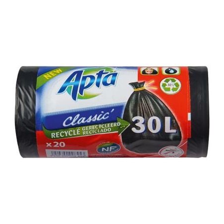 Apta 20 Sacs Poubelle Classic 30L