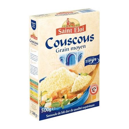 St Eloi Saint Éloi Couscous Grain Moyen Étui 500G