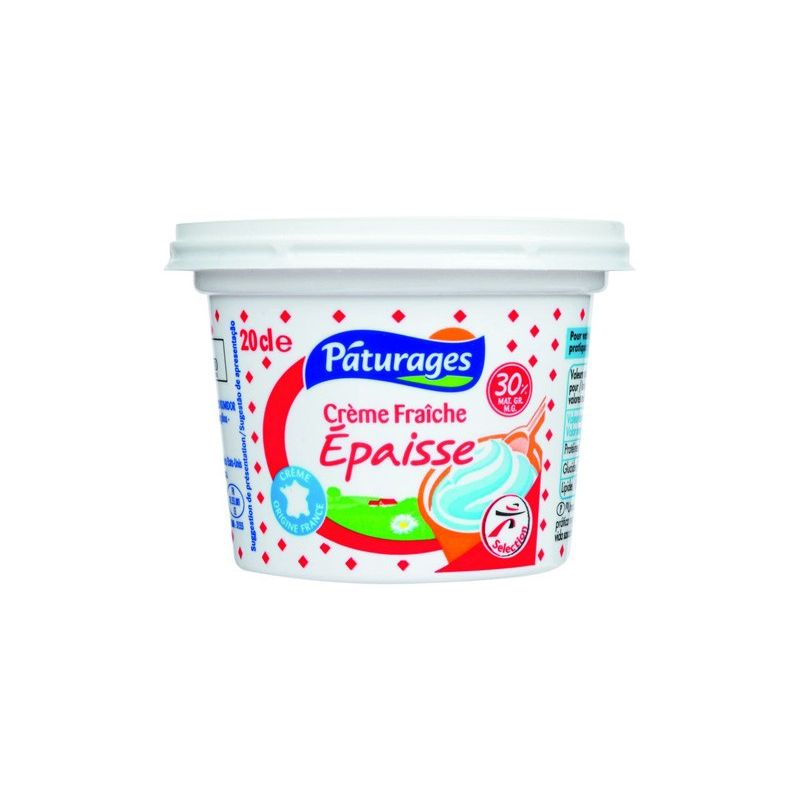 Paturages Pat Creme Fraiche 30% 20Cl