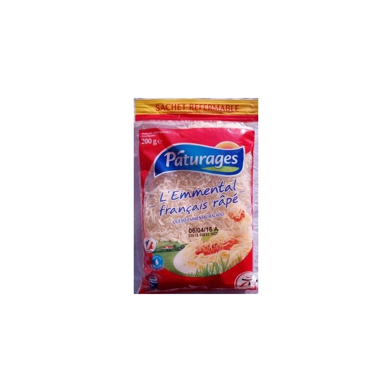 Paturages Pat Emmental Rape Zip 200G
