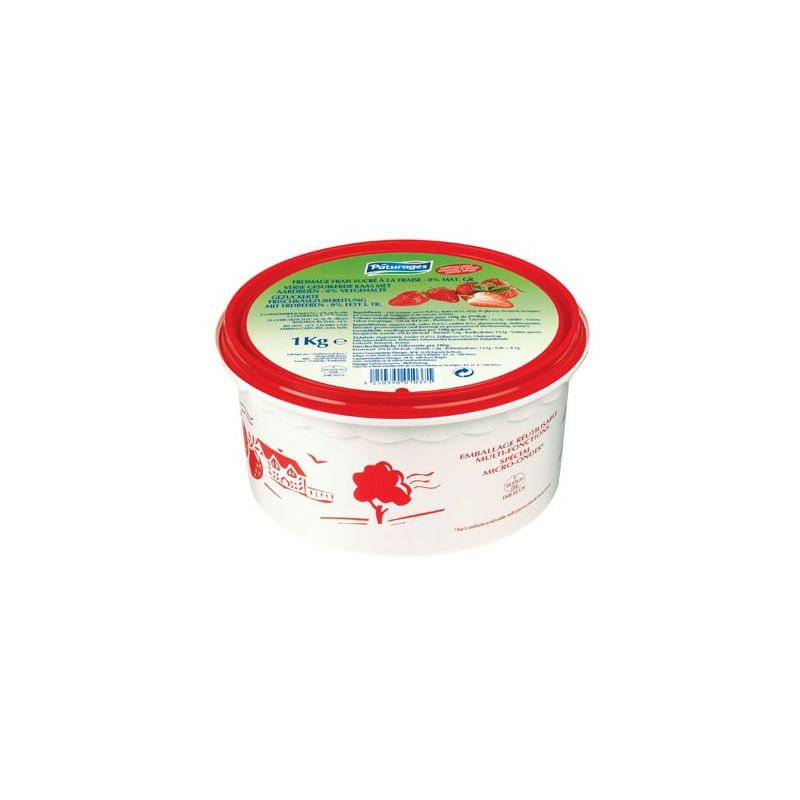 Paturages Pat Fge Blc Fraise 0% 1K