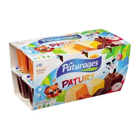 Paturages Patury Gelifie Pan.16X100G