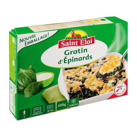 Saint Eloi Gratin D Epinards 450G