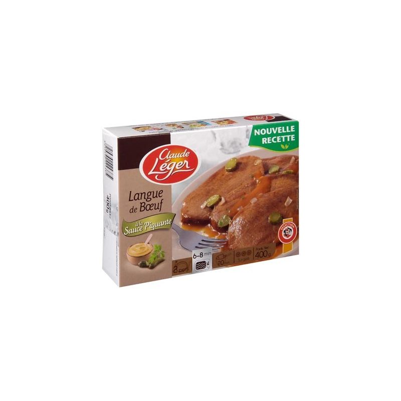 Claude Leger C.Leger Langue Boeuf Piqu.400G