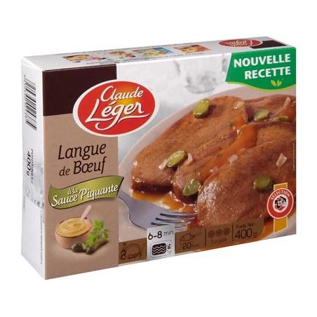 Claude Leger C.Leger Langue Boeuf Piqu.400G