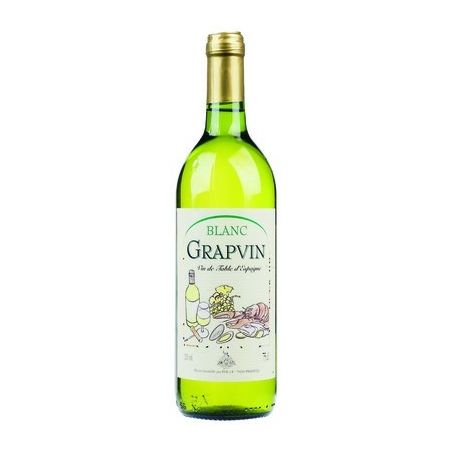 Grapvin Vin Espagne Blanc Grapvin75Cl